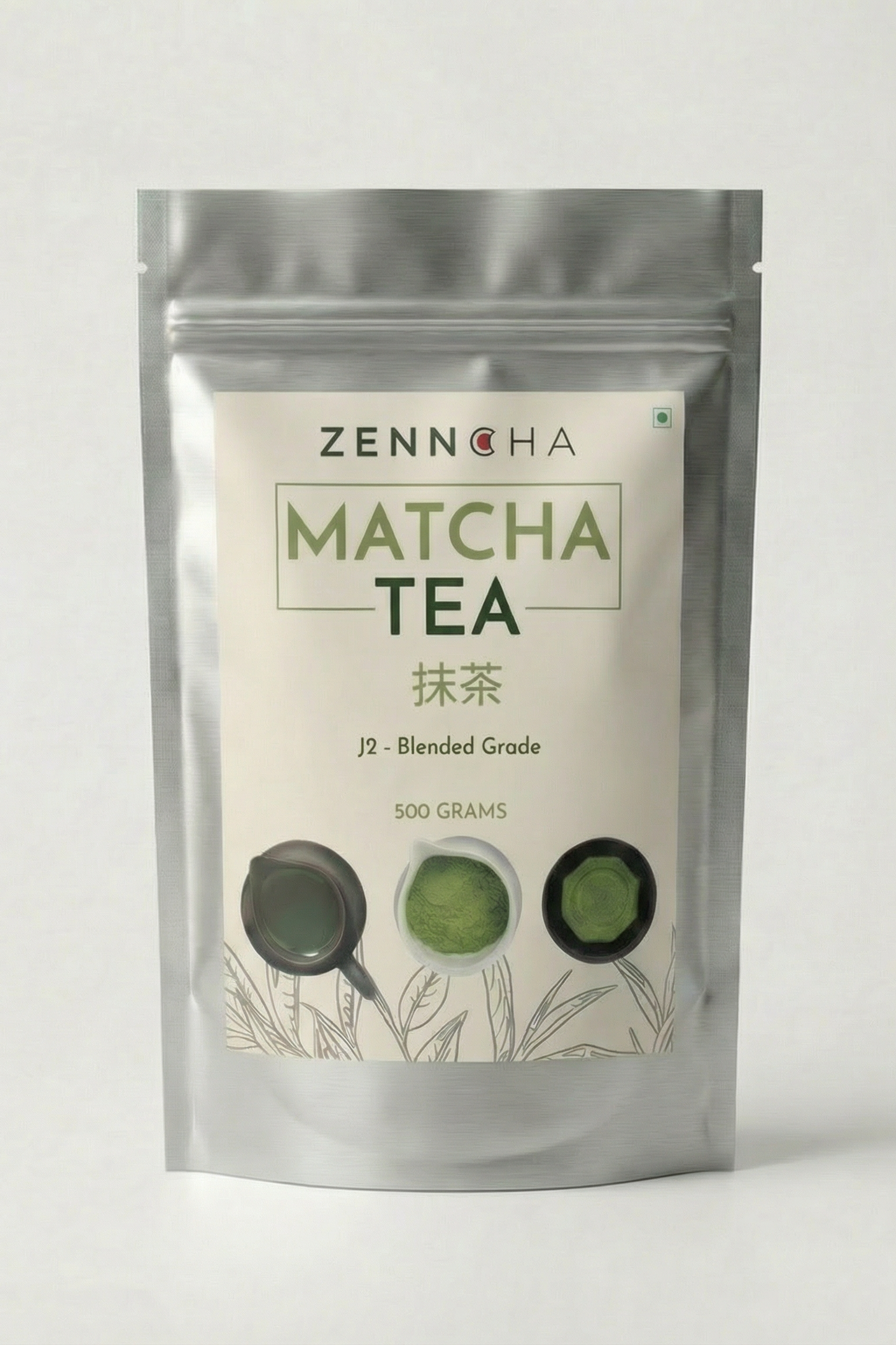 Japanese Matcha Green Tea (Premium Grade J2) BULK pack, 500 grams