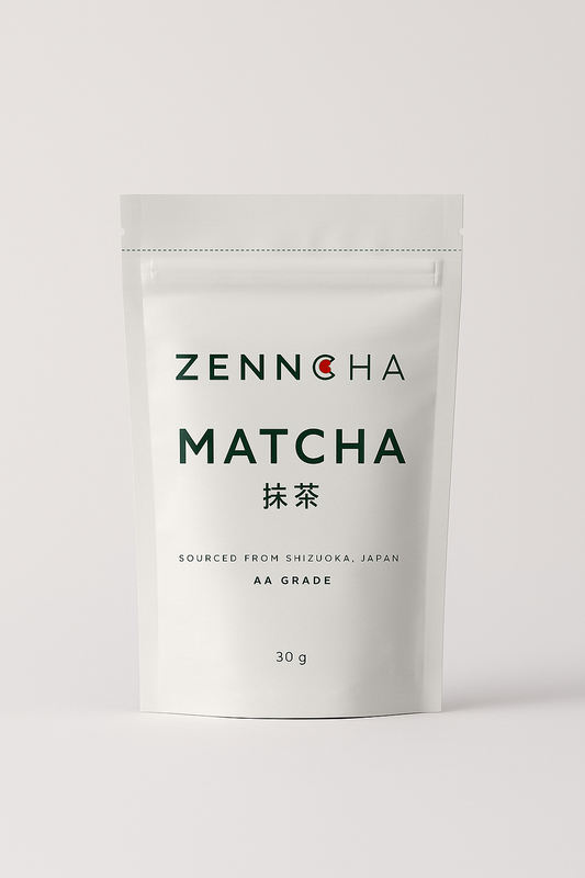 Zenncha Japanese Matcha Green Tea Powder, 50 Grams (30 Servings) | Sourced From Shizuoka, Japan