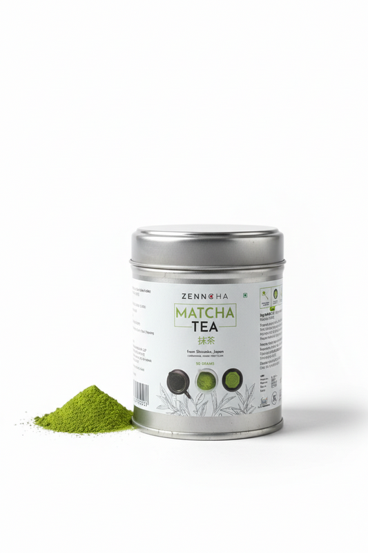 Zenncha Japanese Matcha Tea Powder Ceremonial Grade 50 grams
